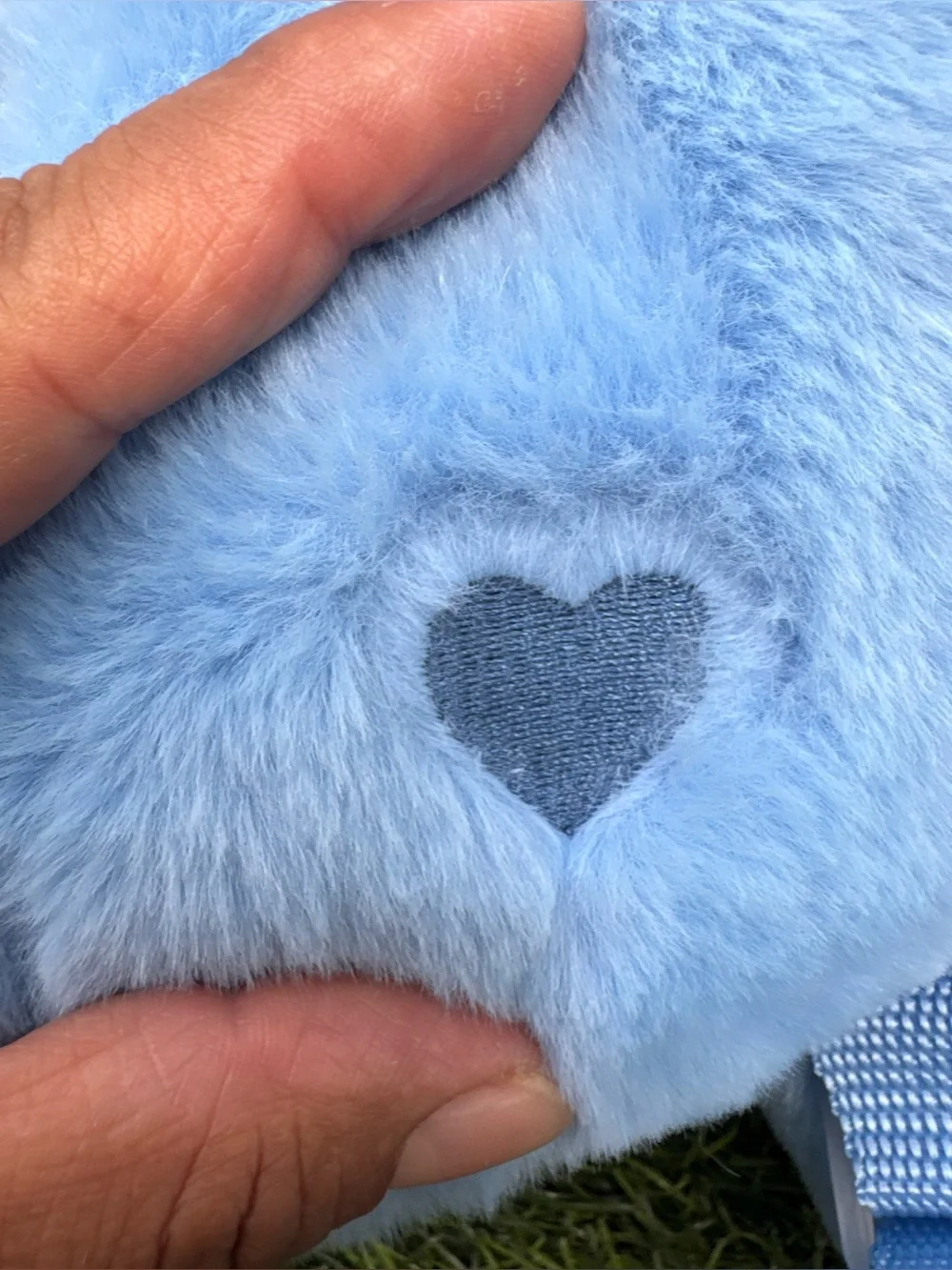 🩵Care Bears Grumpy Bear Plush Backpack 18